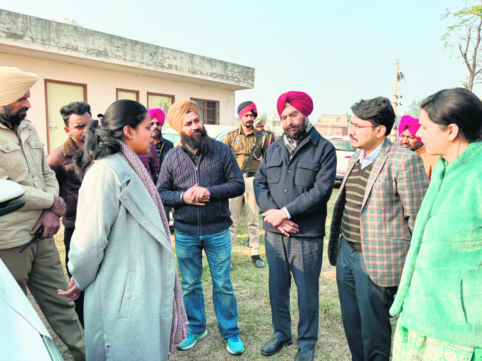 Deputy Commissioner visits ITI Manakpur Sharif to launch skill  training labs