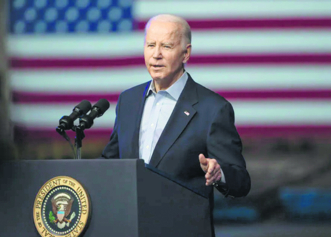 Biden begins year at trauma sites, emphasising 2024 election stakes