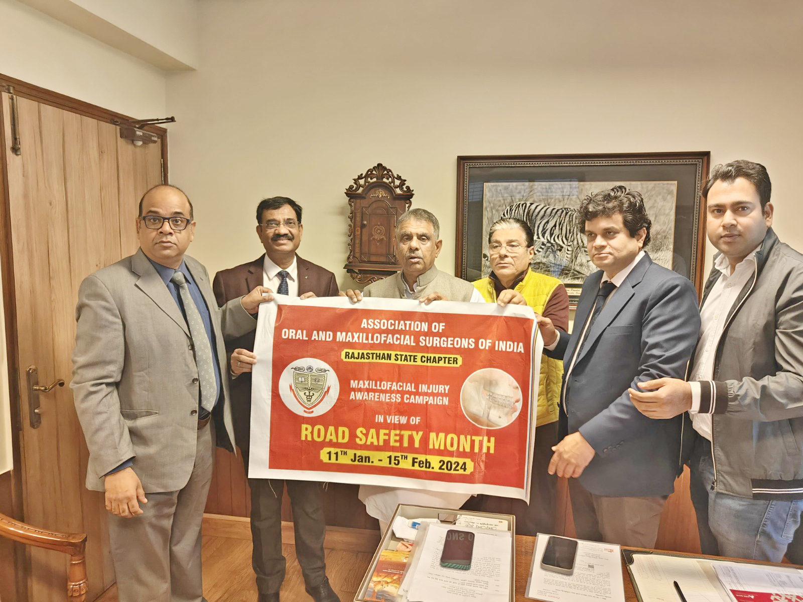 Maxillofacial surgeons launch awareness campaign on road safety