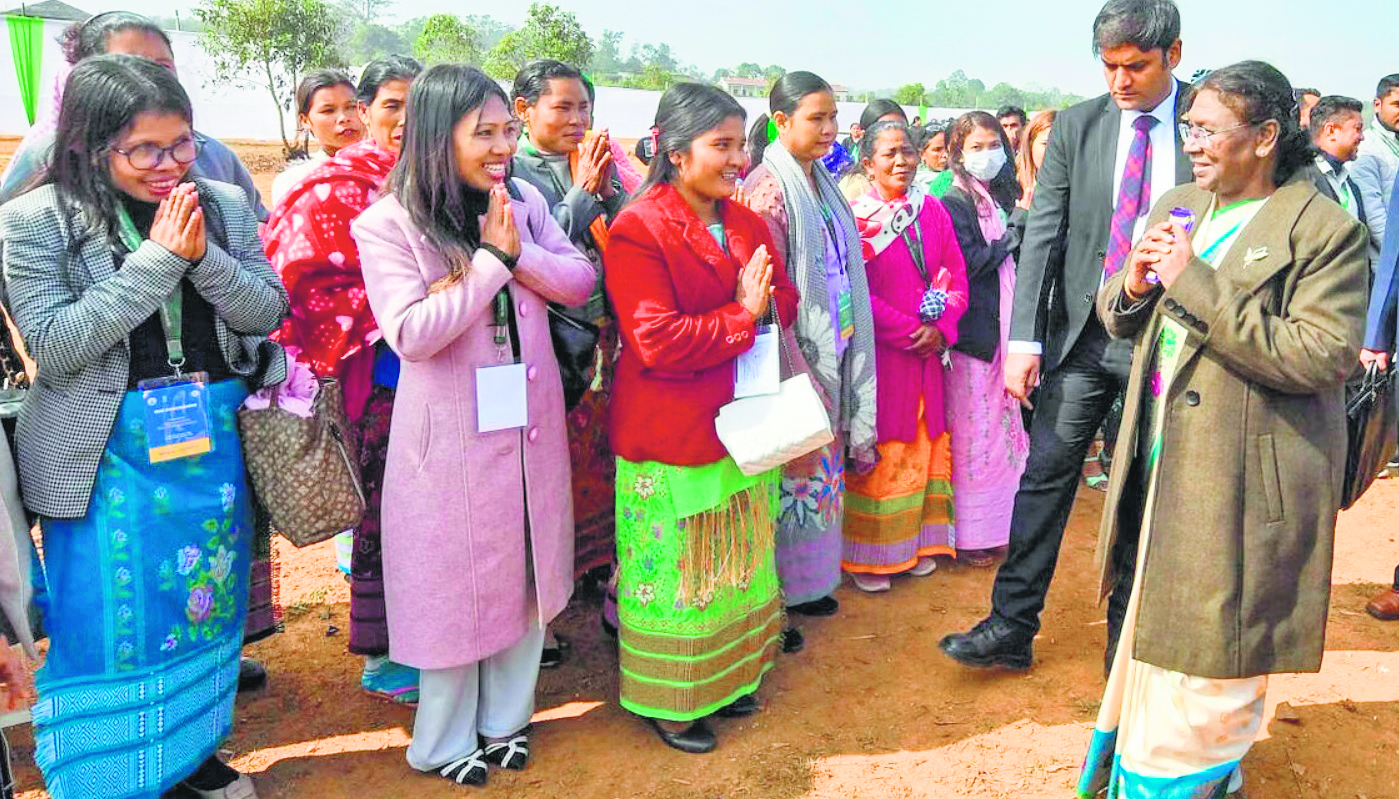 Murmu stresses women’s empowerment for India’s development goals