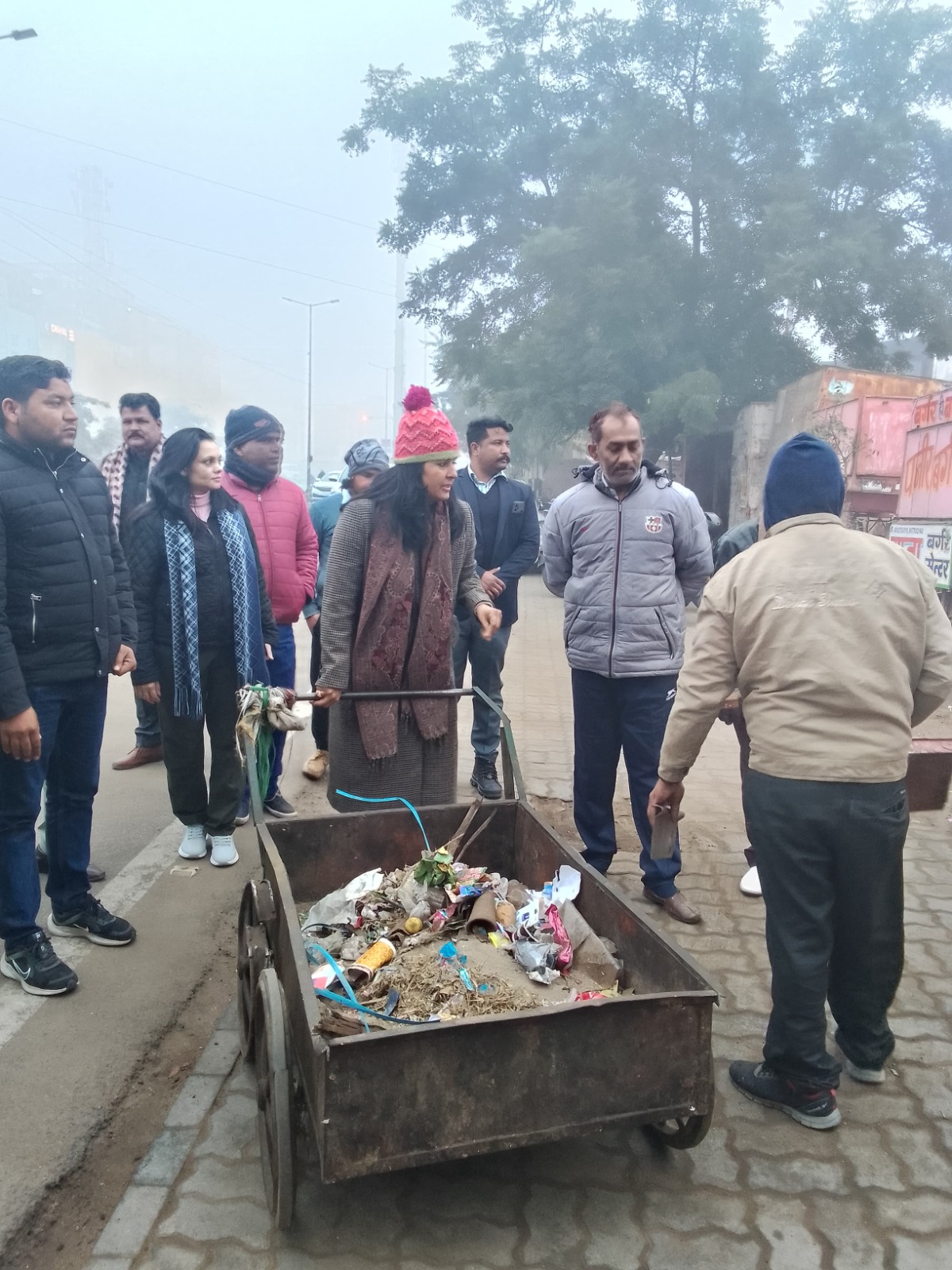 Jaipur Mayor inspects cleanliness quotient ahead of DG-IG conference