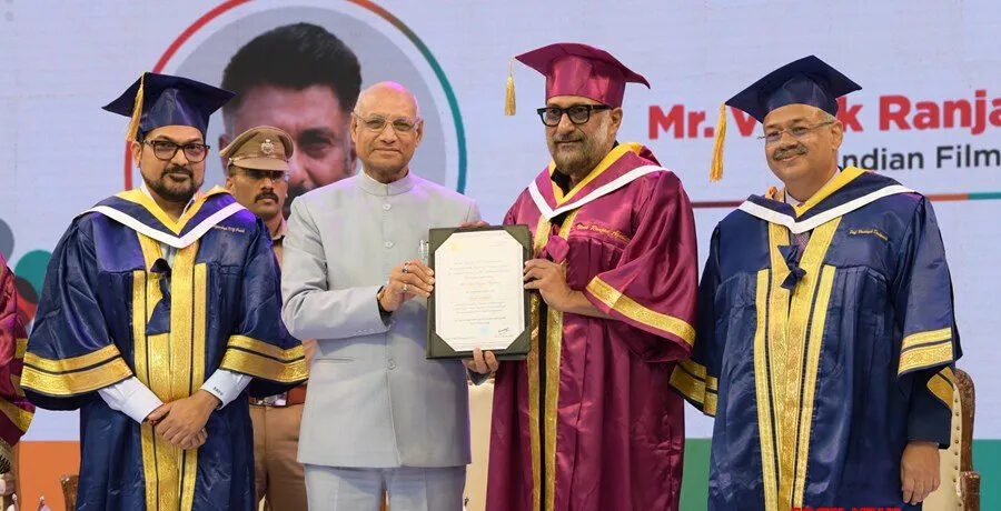 Filmmaker Vivek Agnihotri conferred with honorary doctorate by Maharashtra Governor