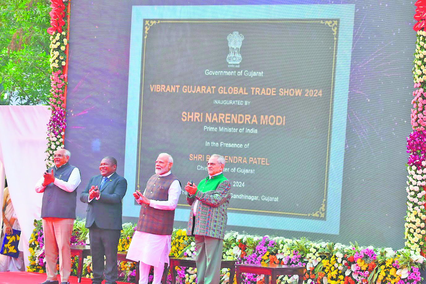 PM Modi kicks off ‘Vibrant Gujarat Global Trade Show’