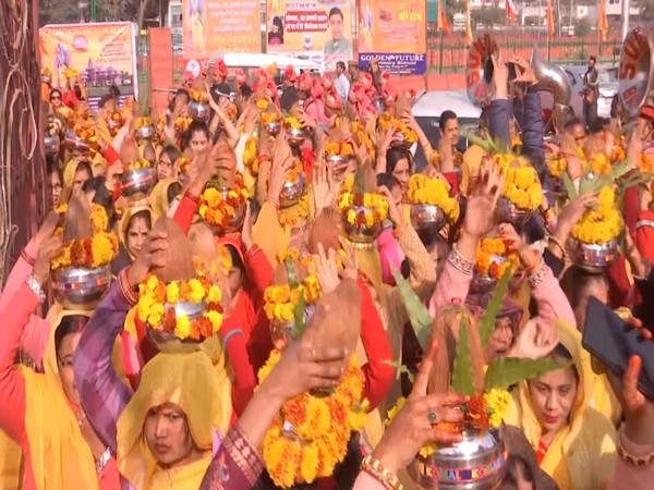 Jaipur hosts grand ‘Kalash Yatra’ day before Ram Temple event