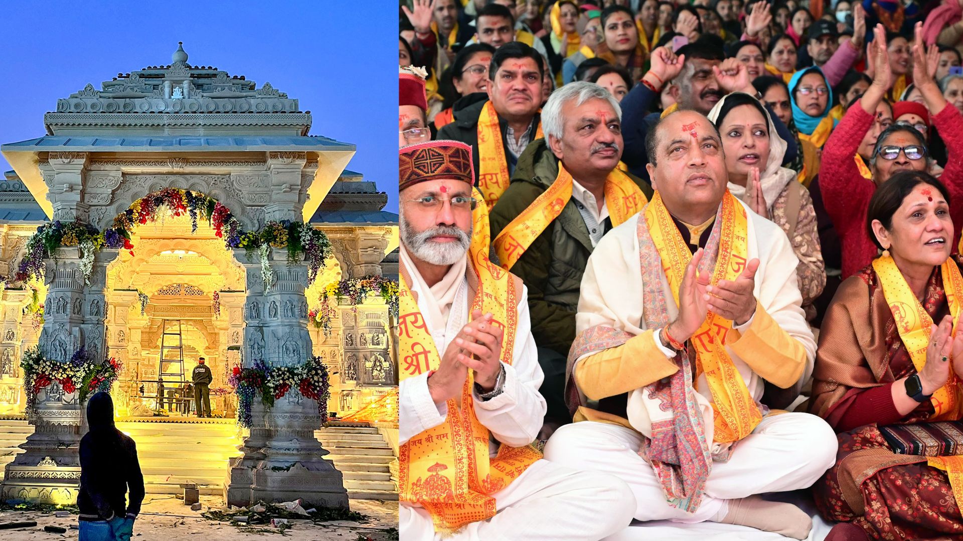 Thousands of Devotees Flock to Ayodhya’s Ram Temple Following PM’s Consecration Rituals