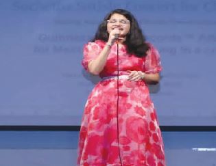 Suchetha Satish sets Guinness World Record by singing in 140 languages