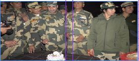 BSF celebrate New Year at India-Pak border