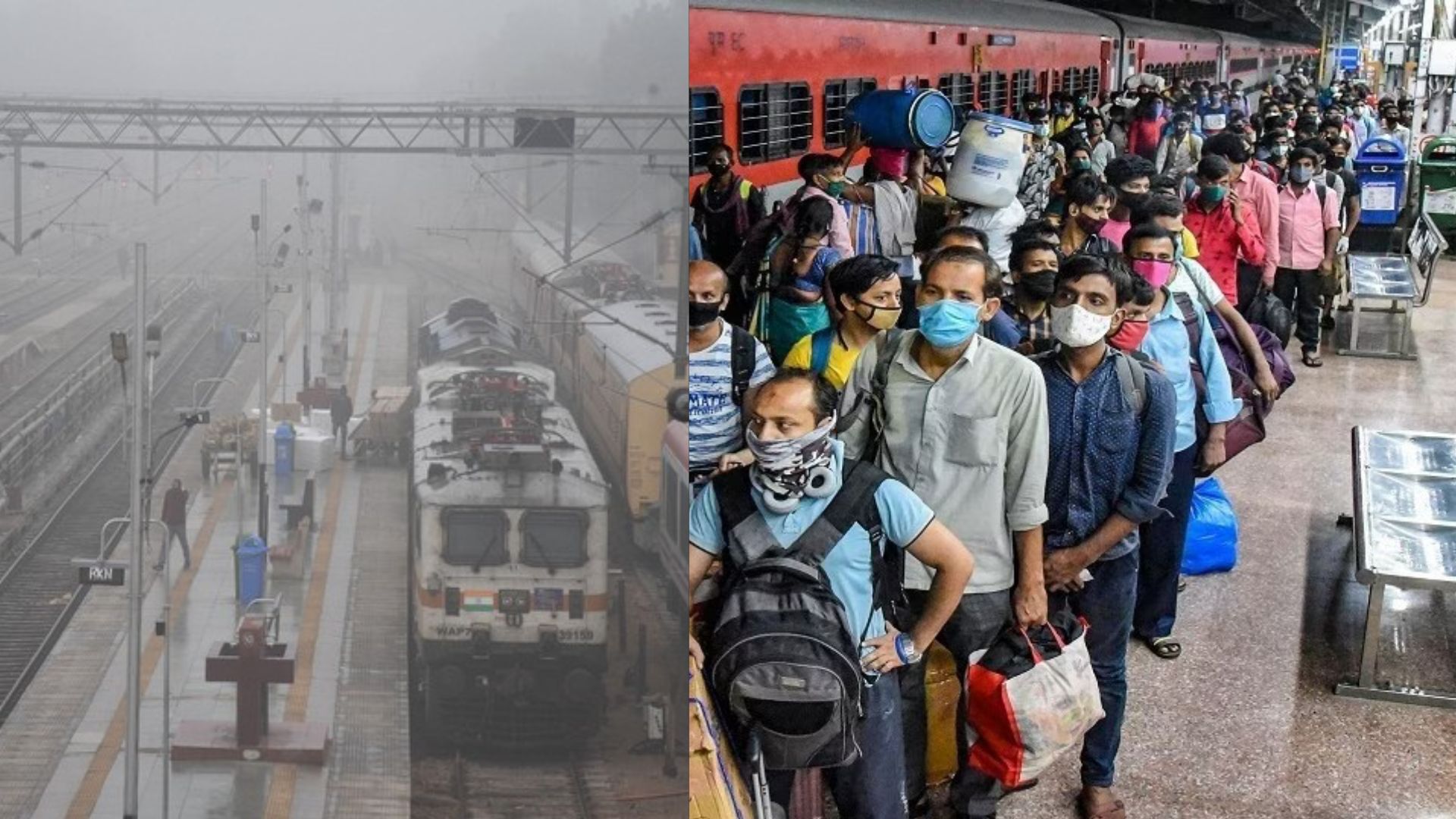 Fog Disrupts Train Schedules in Delhi: 20 Trains Delayed, Travellers Face Hassle