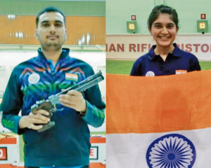 Varun and Esha clinch Olympic quotas in 10m air pistol at Asian qualifiers