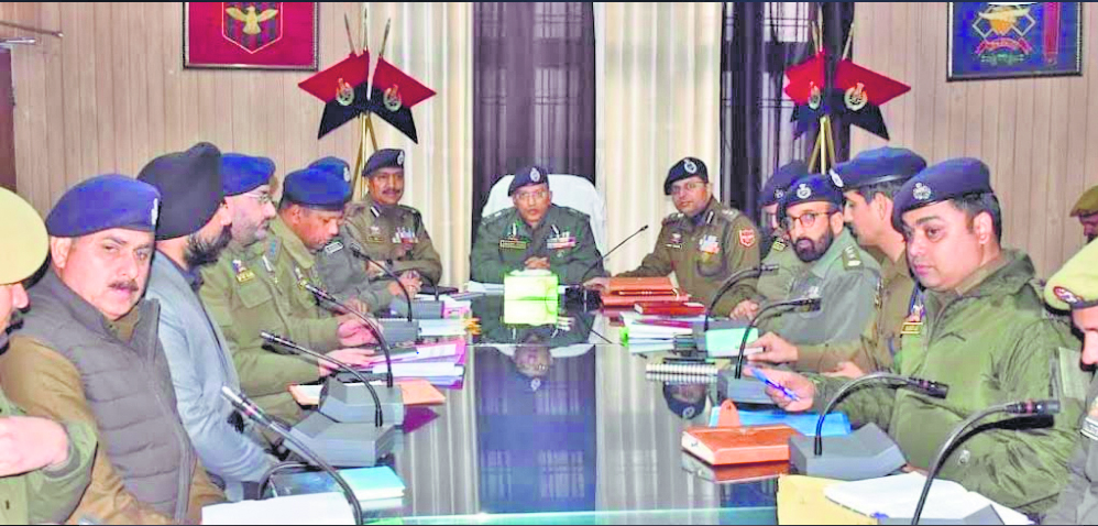 ADGP Jammu Zone affirms anti-militancy operations as top priority in security meeting