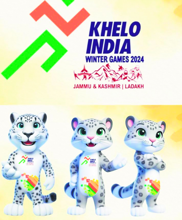 Logo and mascot unveiled for Khelo India Winter Games 2024 by J&K and Ladakh LG