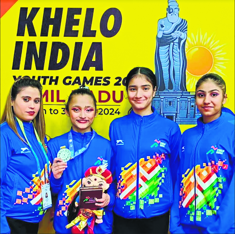 Muskan Rana shines for J&K with 5medal haul at Khelo India Youth Games