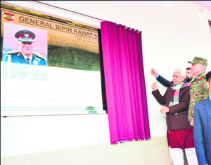 LG Manoj Sinha unveils General Bipin Rawat Stadium in Baramulla