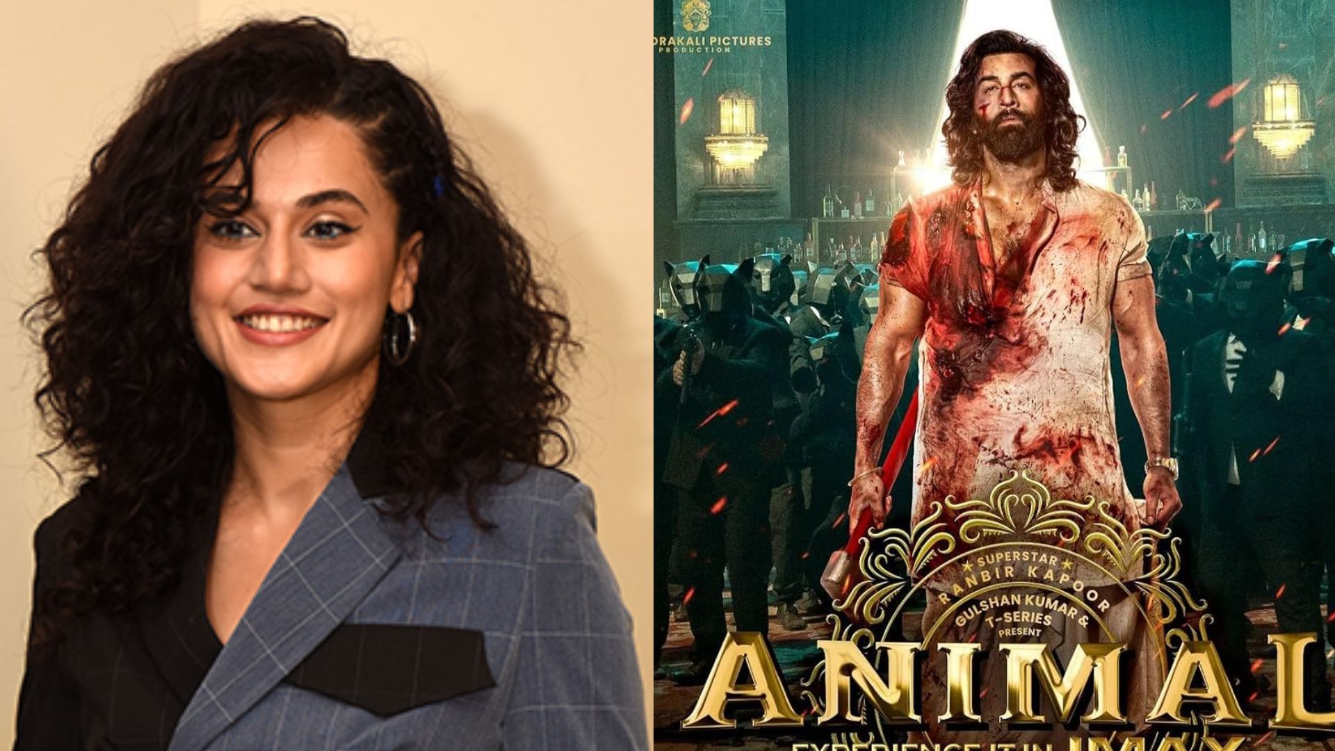 Taapsee Pannu Expresses Views on “Animal”: “I Wouldn’t Do It”