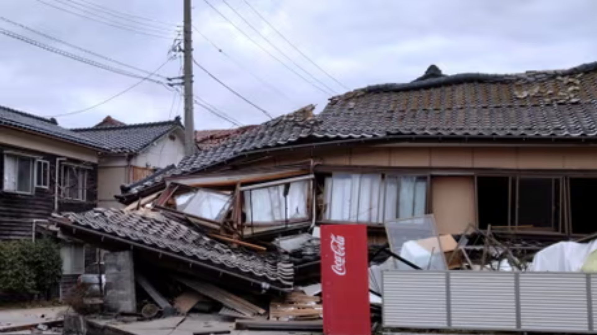 Japan Earthquake Leaves 57 Dead, Widespread Devastation Continues