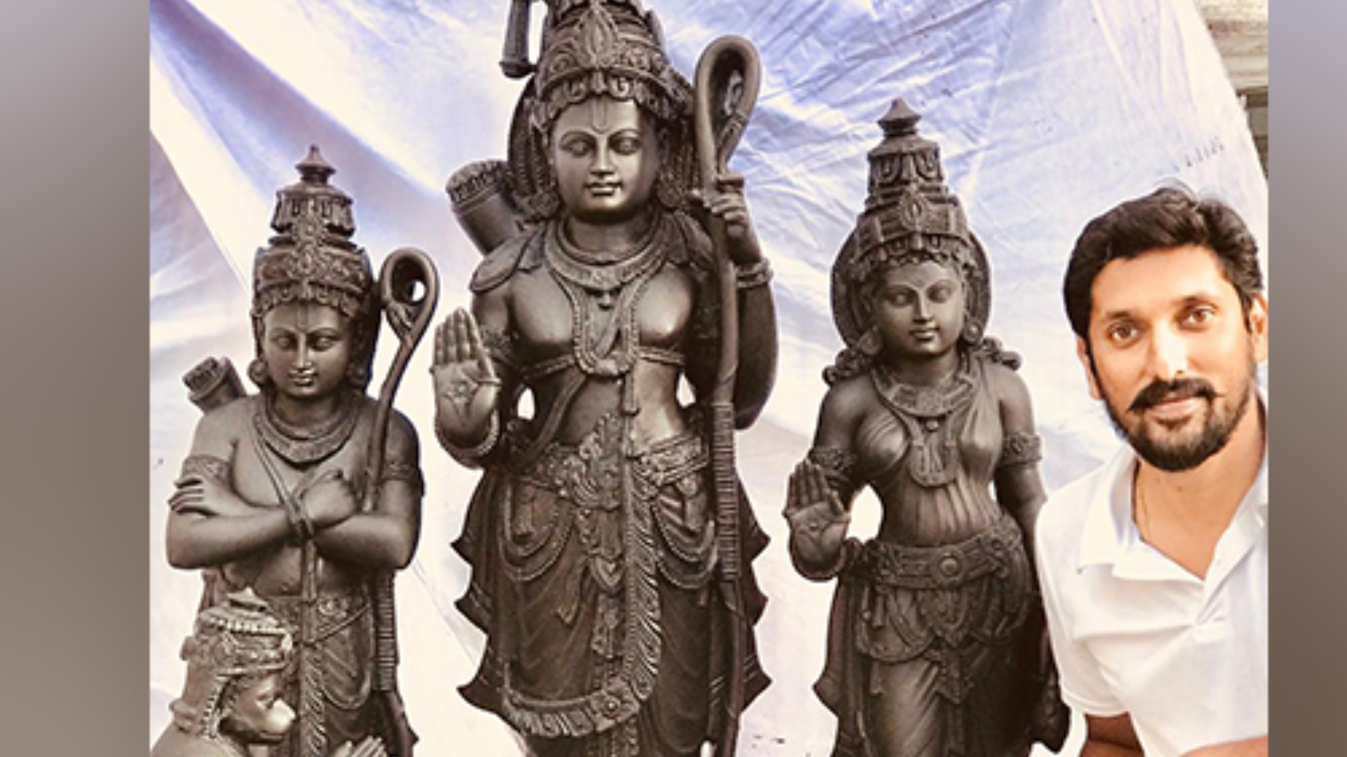 Arun Yogiraj, sculptor who made Lord Ram Idol
