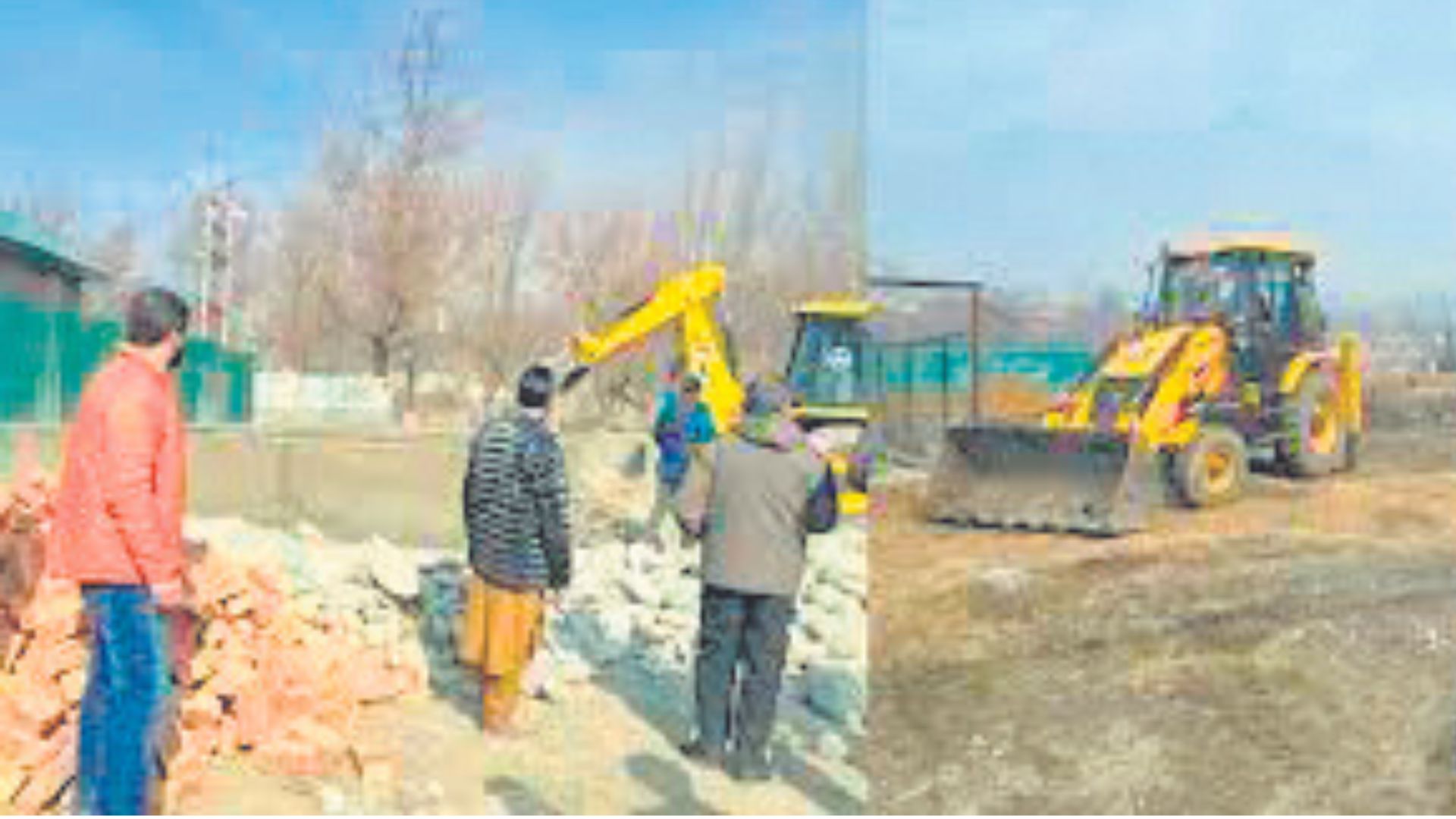 Massive demolition drive targets illegal constructions in Kangan areas