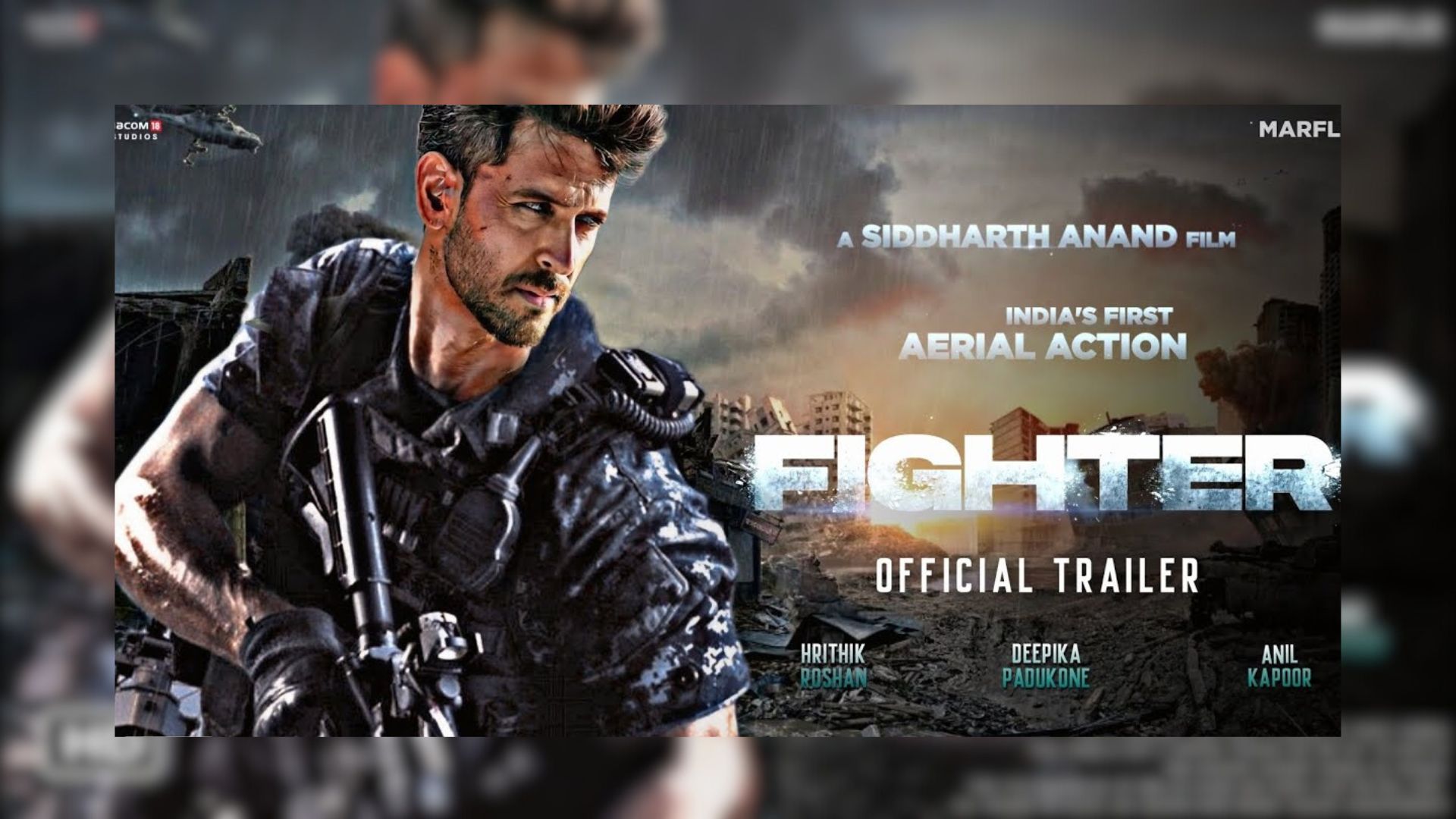 Patriotism Overloaded, ‘Fighter’ Trailer released, stands promising