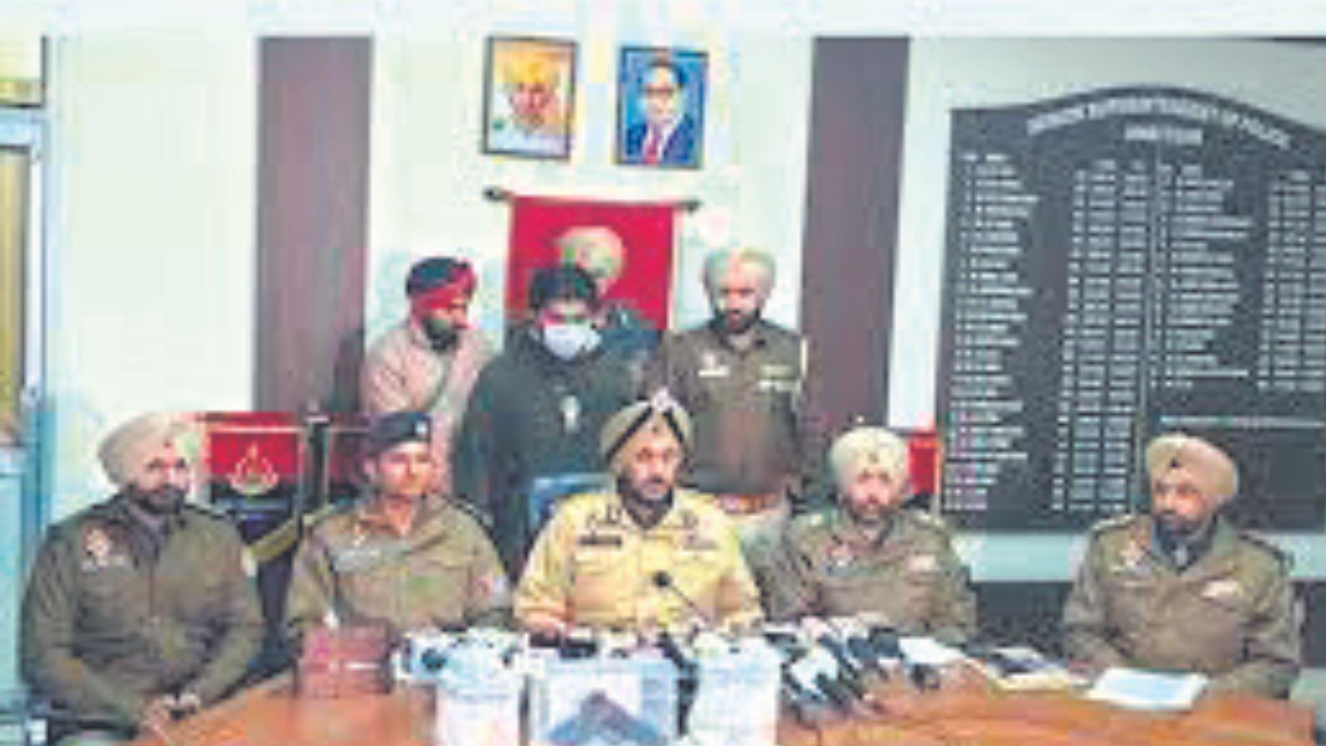 Punjab police recovers drone-dropped 2 kg ice drug, one held; seizes Chinese pistol in Amritsar raid