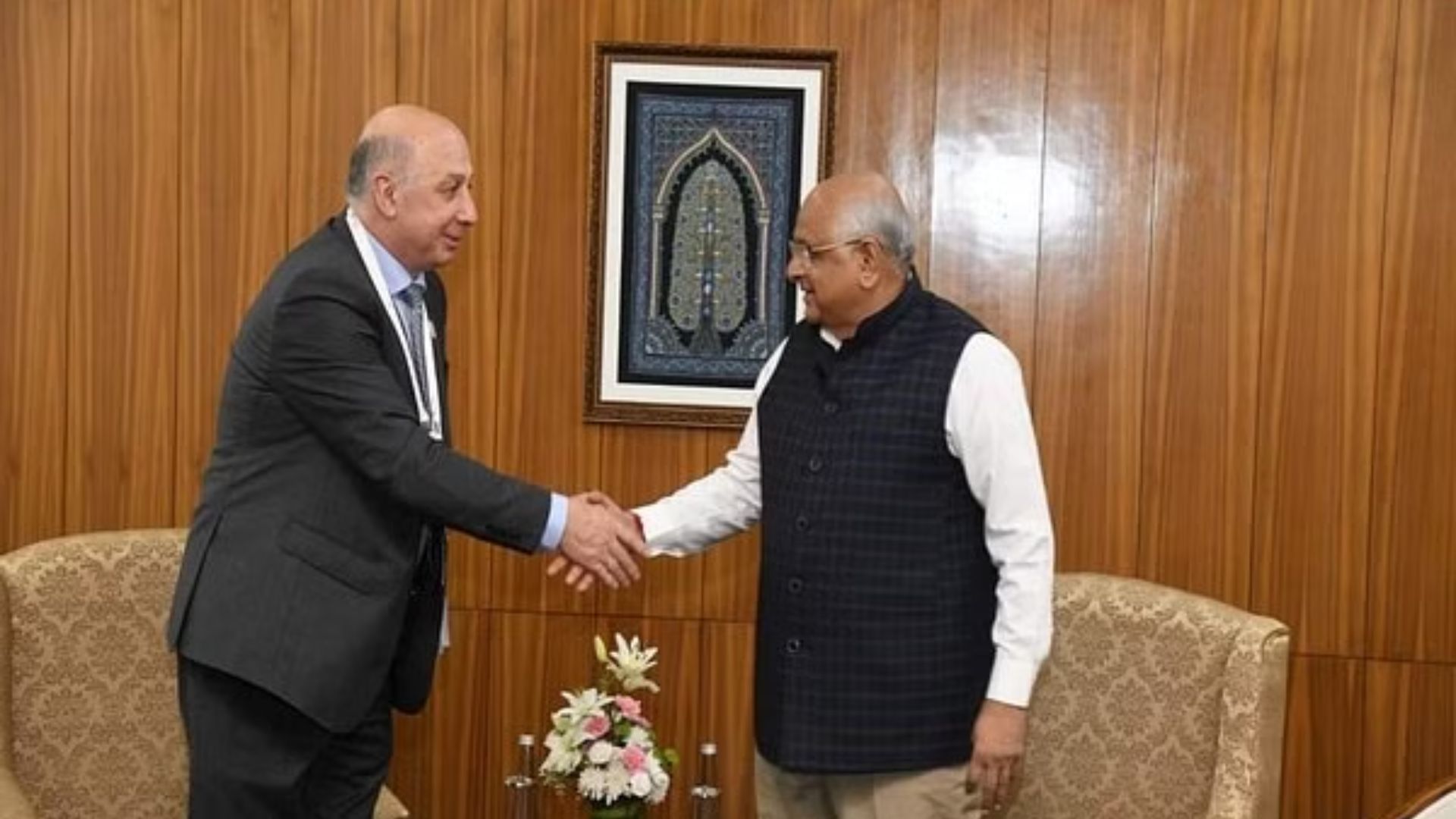 Gujarat Chief Minister Bhupendra Patel looks into working with the New Development Bank