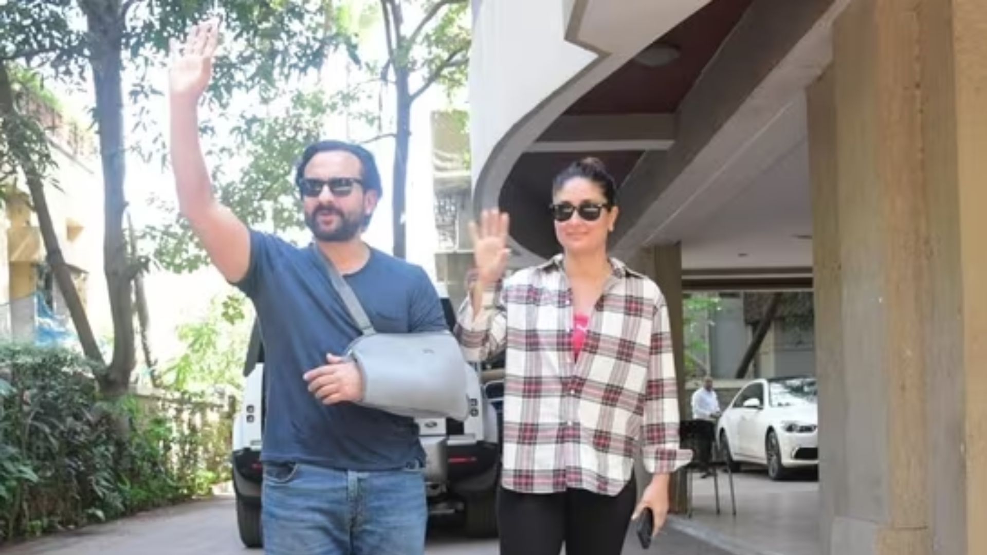 Saif Ali Khan released from hospital after surgery, returns home with wife Kareena