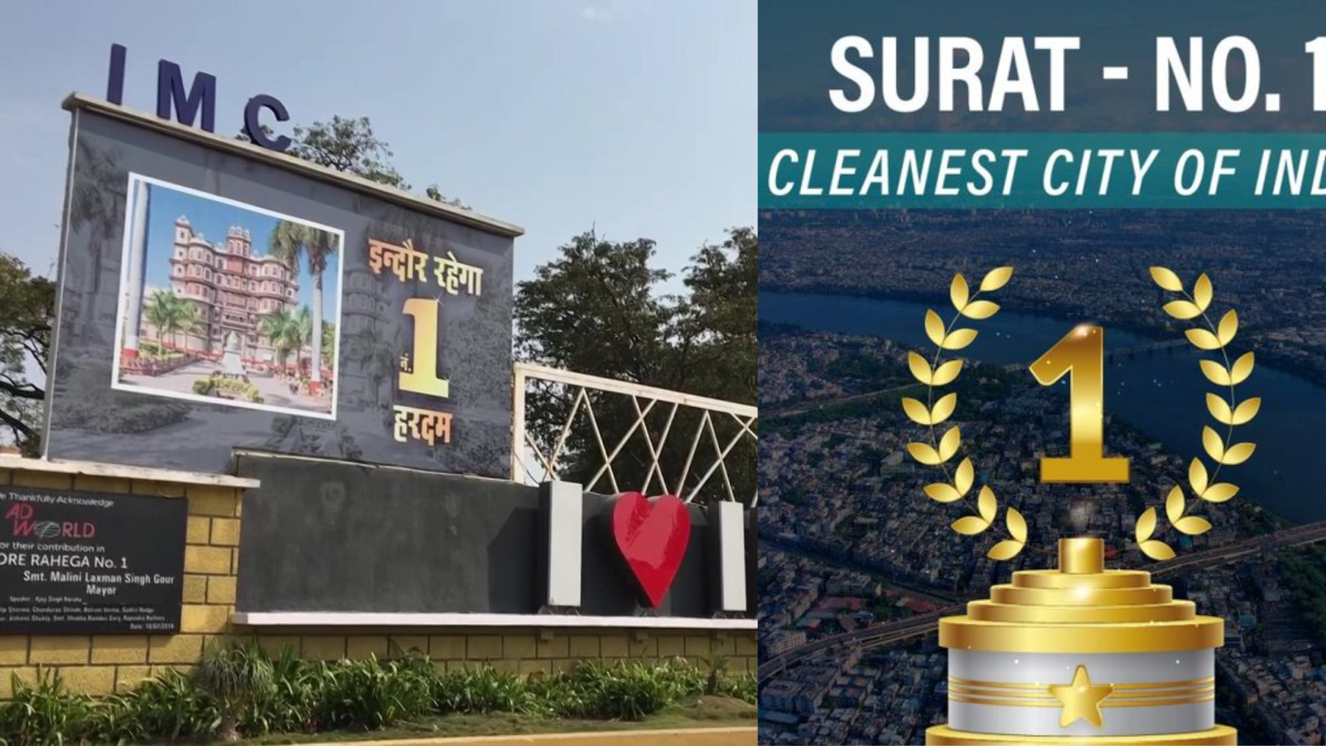 Swachh Survekshan Awards 2023: Indore and Surat honored for their distinction as cleanest cities in India