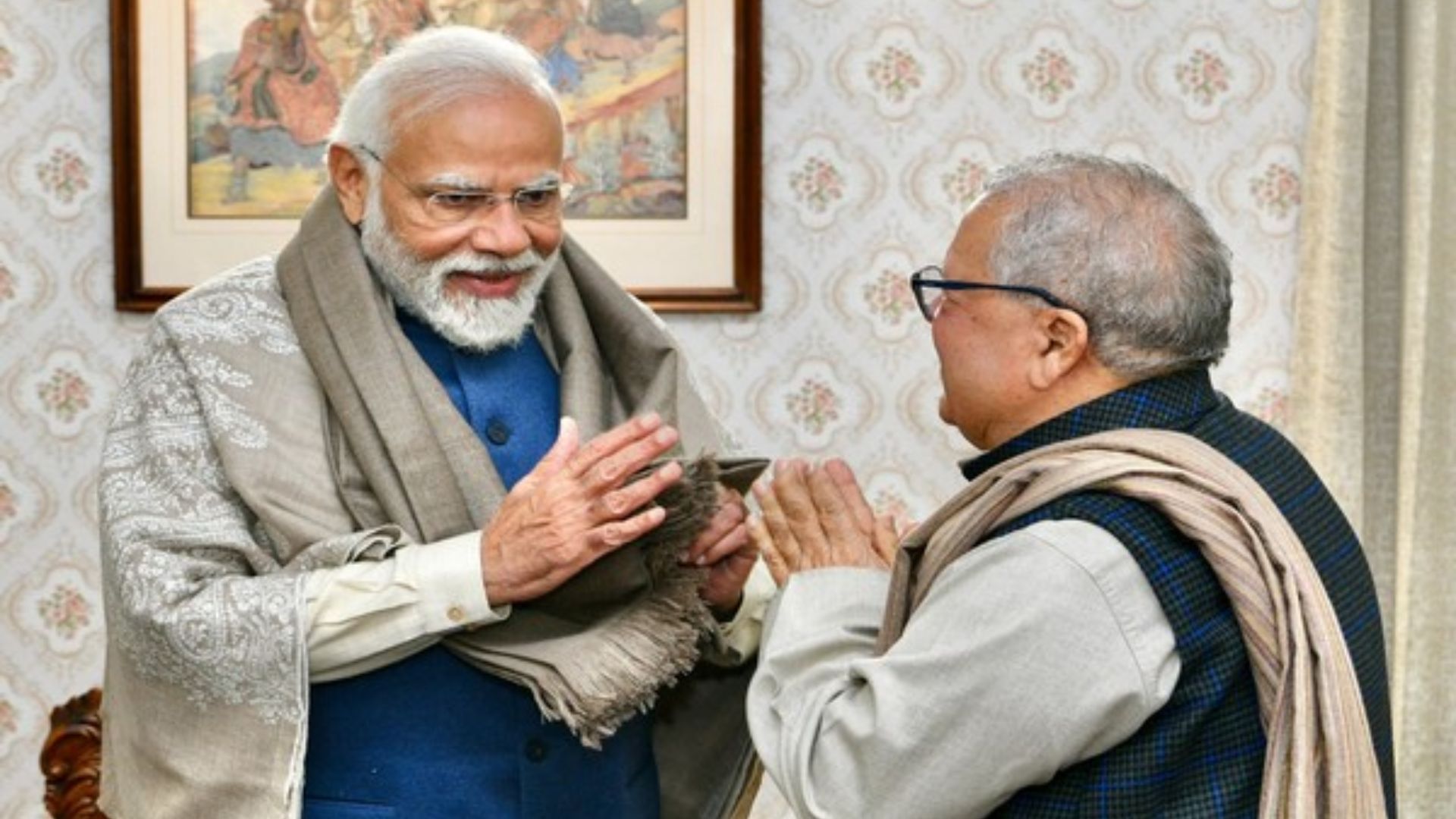 Rajasthan Governor calls on PM Modi in Jaipur; discusses several issues related to State’s development