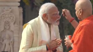 PM Modi Breaks His 11 Days Fasting After The End of Pran Pratishtha