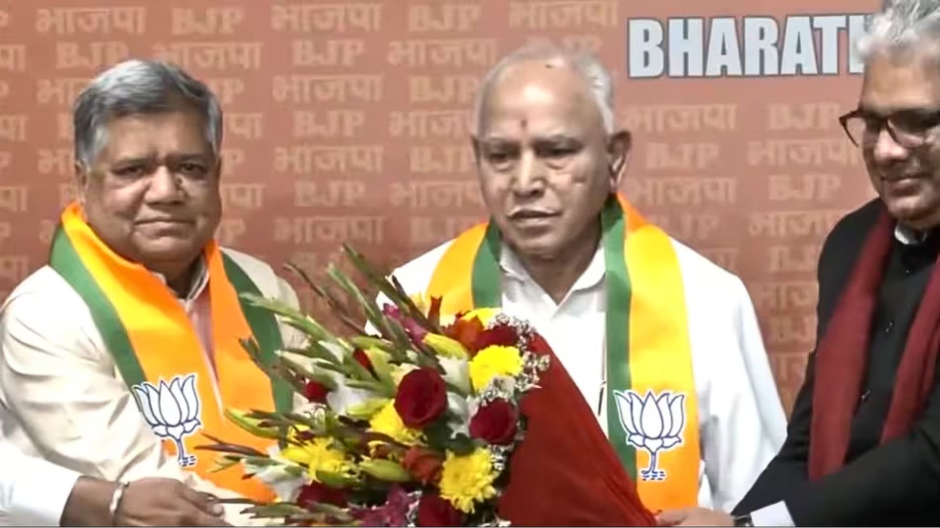 Former Karanataka Chief Minister Jagadish Shettar rejoins BJP