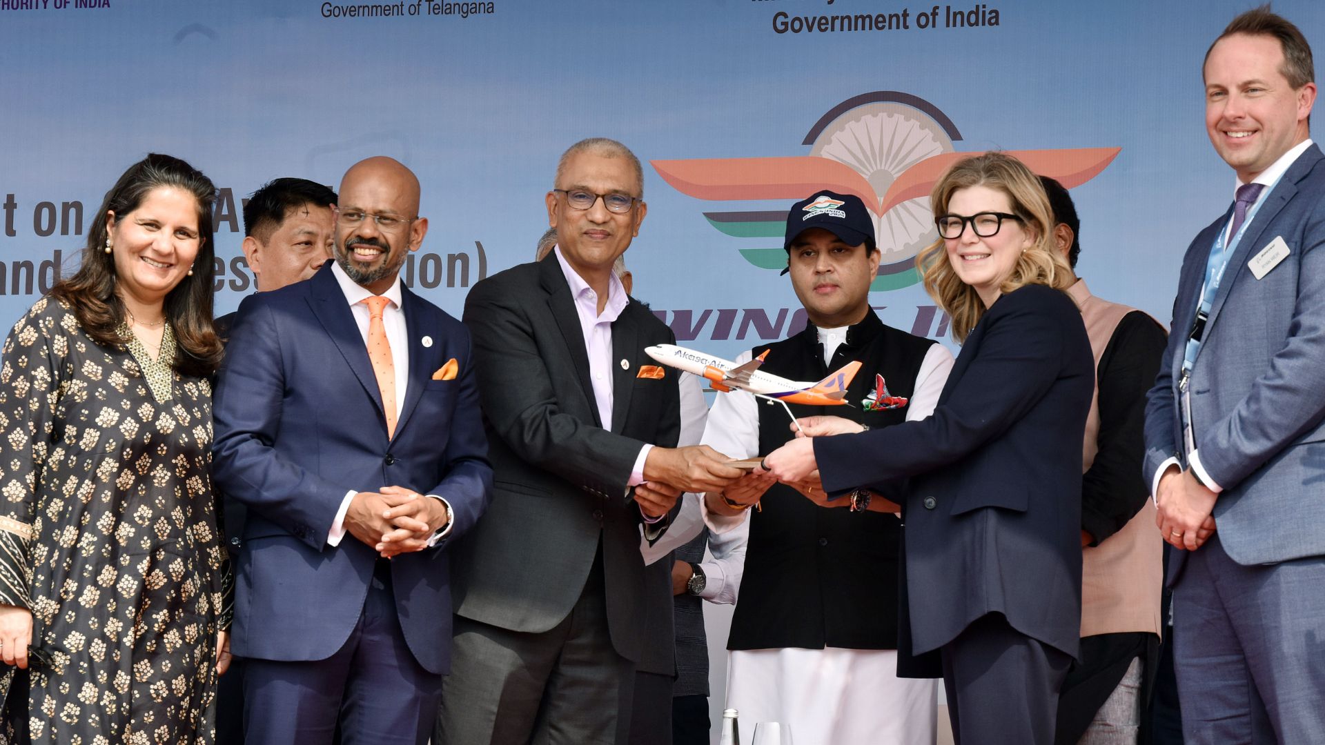 Jyotiraditya Scindia Flags Off Air India’s Inaugural A350, Redefining Air Travel
