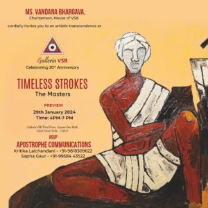 Galleria VSB presents Timeless Strokes: The Masters