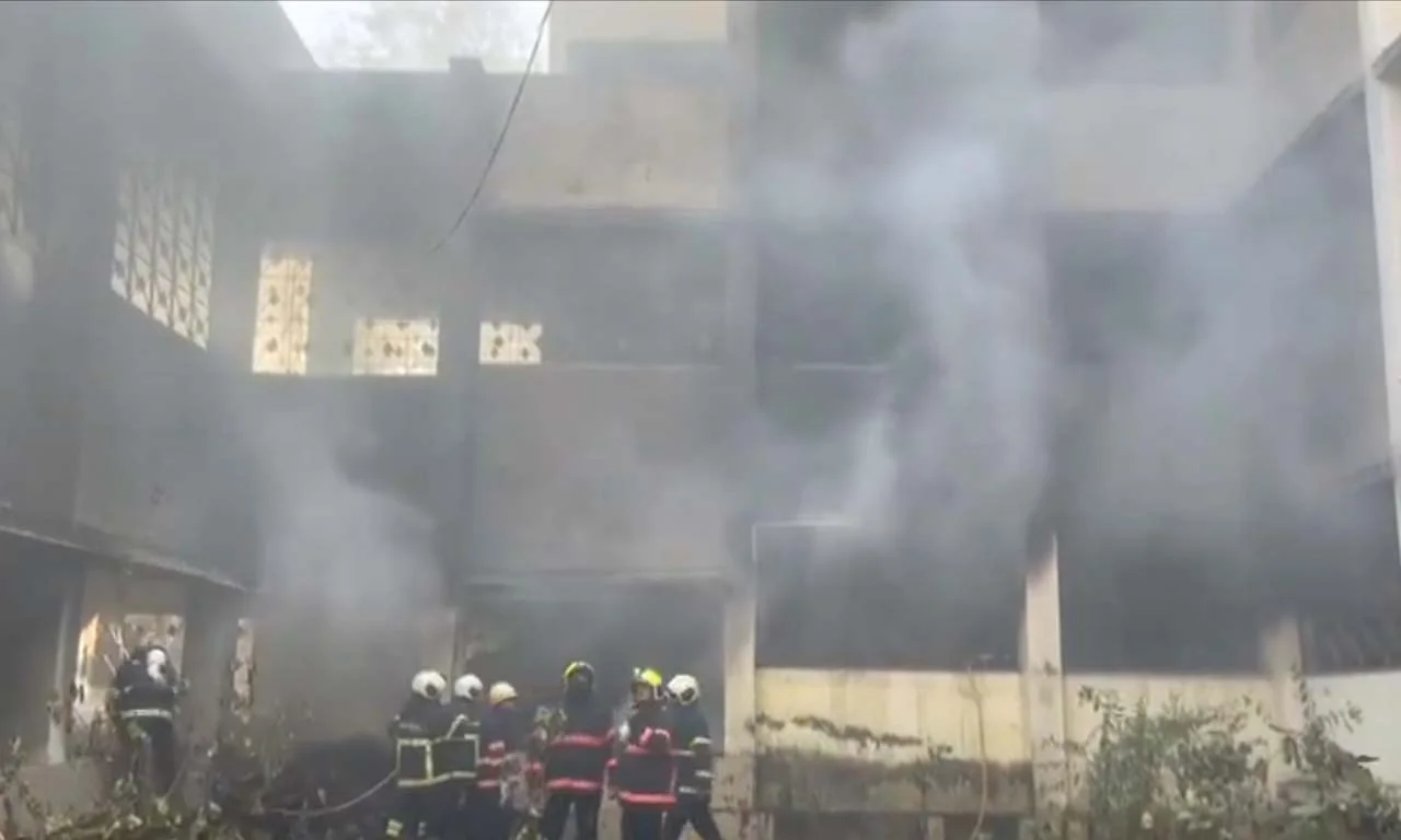 Fire breaks out at BMC school in Mumbai’s PAREL, NO CASUALTIES