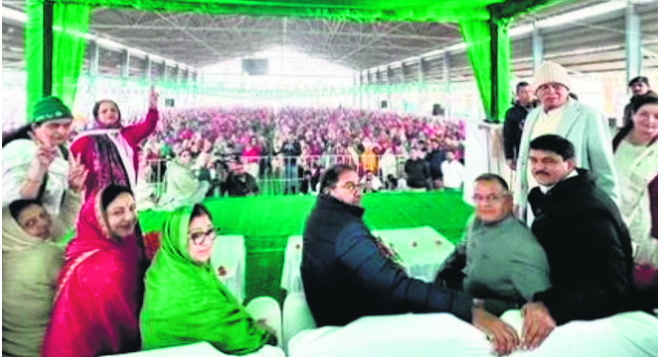In show of strength in Jind district, INLD holds women’s conference at Uchana