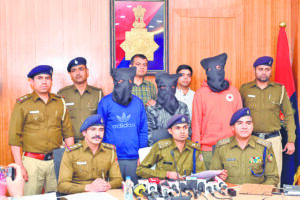 Three henchmen of gangster Lawrence and Brar arrested in Chandigarh