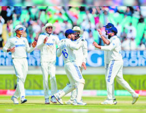 Jaiswal, Jadeja shine as India knocks out England by massive 434 runs