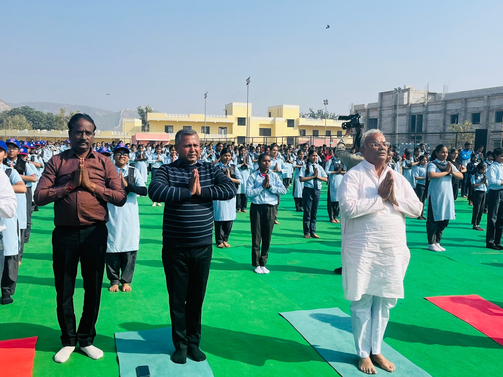 Over 1.33 crore individuals set world record in Surya Namaskar