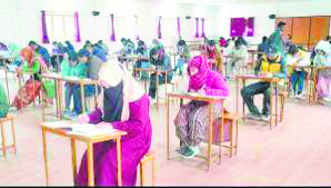 LAHDC-KSSRB conducts OMR-based examination for teacher posts