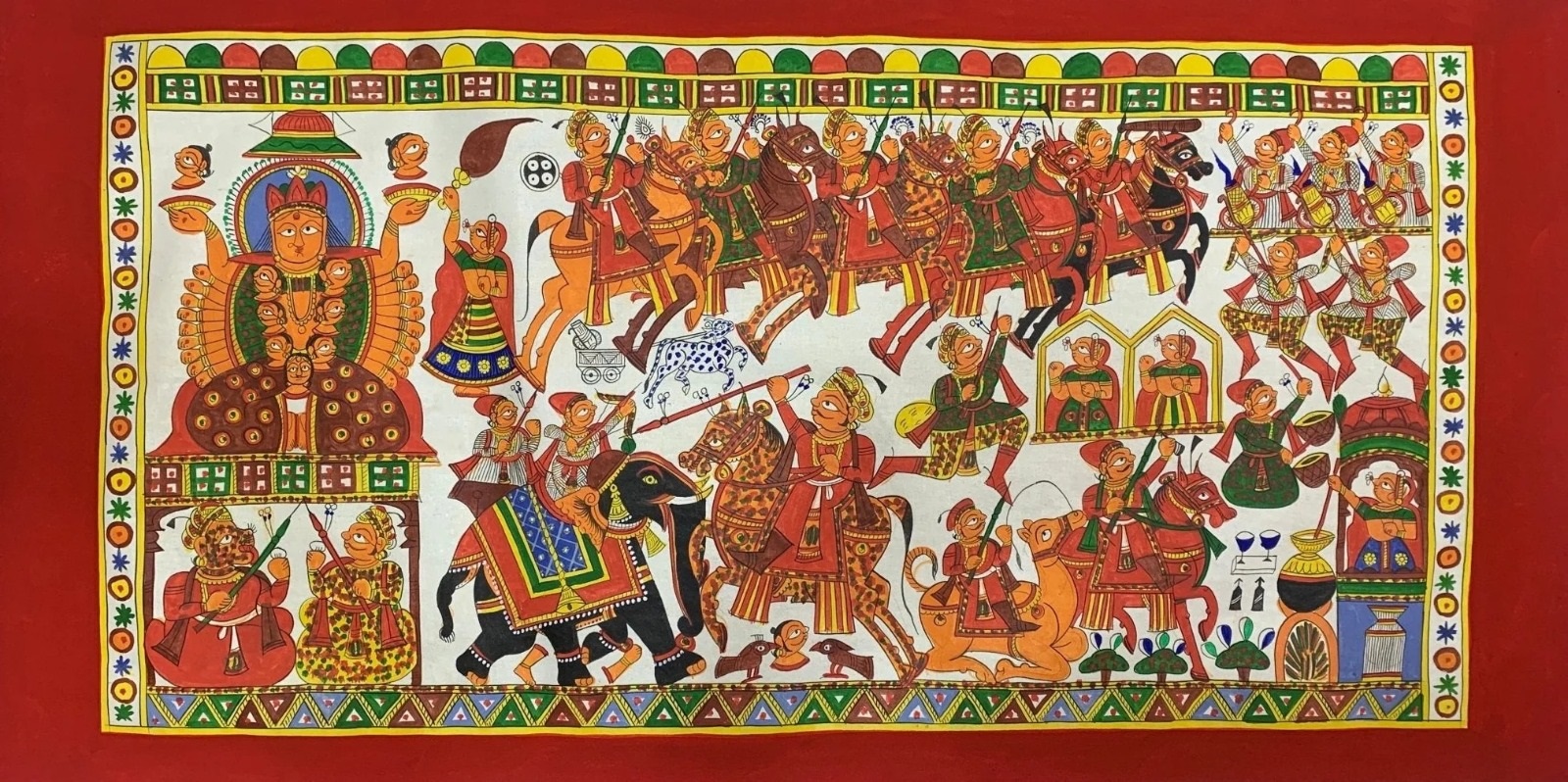 Canvas of Legends: Exploring Rajasthan Through Phad Art  ‘Phad Artistry: Brushstrokes of Rajasthan’s Folklore’