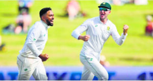 2nd Test: Piedt helps Proteas to keep 31-run lead over Kiwis