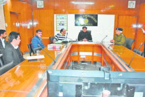 Meeting of district-level task force constituted for illegal encroachment