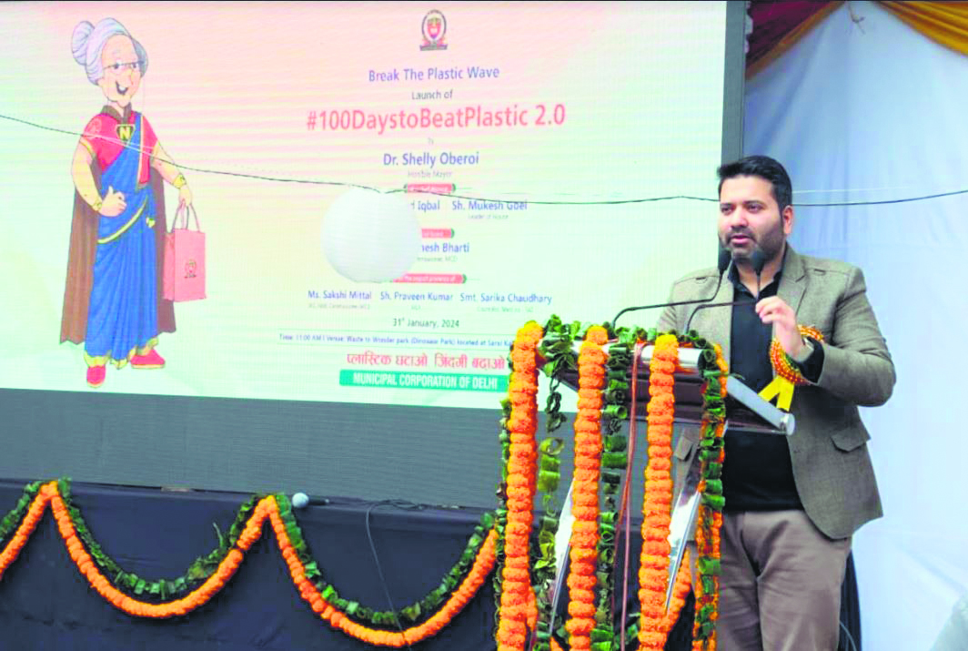 Deputy mayor launches ‘100 days to beat plastic-2.0’ campaign