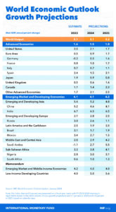 IMF FORECASTS INDIA AS FASTEST GROWING ECONOMY IN 2024