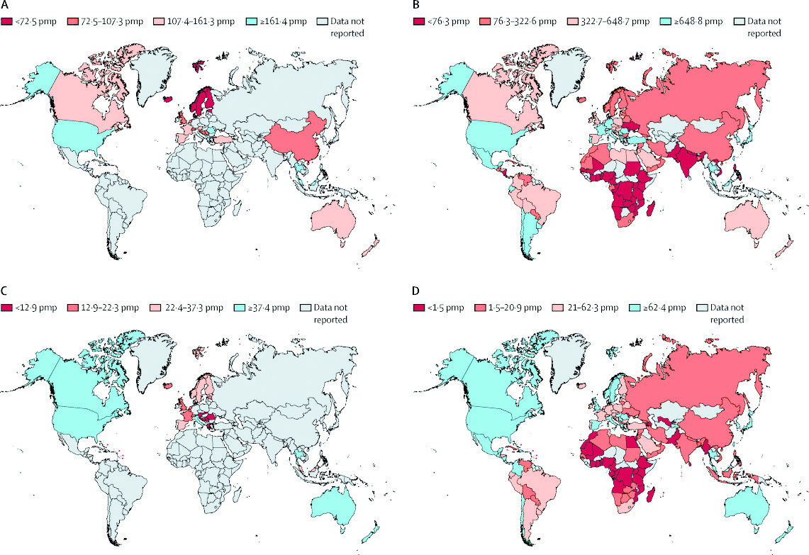 Global disparities in kidney disease burden and care