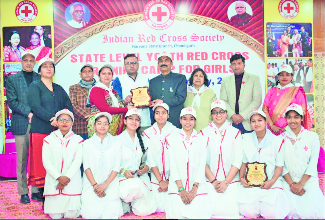 Governing Board Member Dr. Khan at Youth Red Cross Camp event at  Kurukshetra University — Commonwealth Human Ecology Council