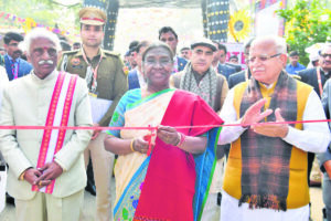 President Droupadi Murmu inaugurates 37th Surajkund International Crafts Fair 2024