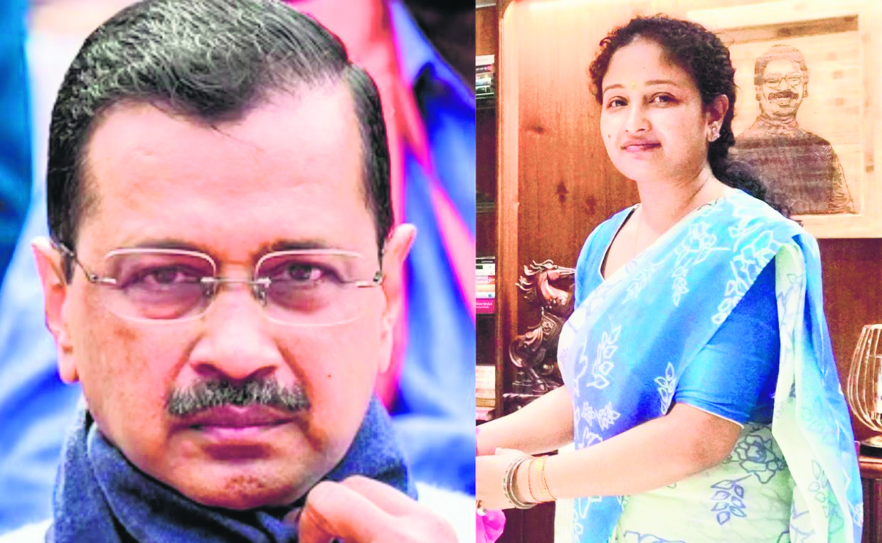 Kejriwal offers support to wife of jailed ex-Jharkhand CM