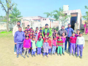 Dy Commissioner engages with students and teachers at Govt Middle School, Bandai