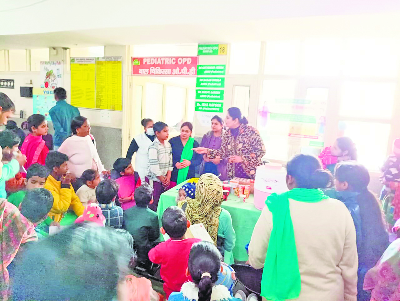 National Deworming Day celebrated in Civil Hospital, Sector-6