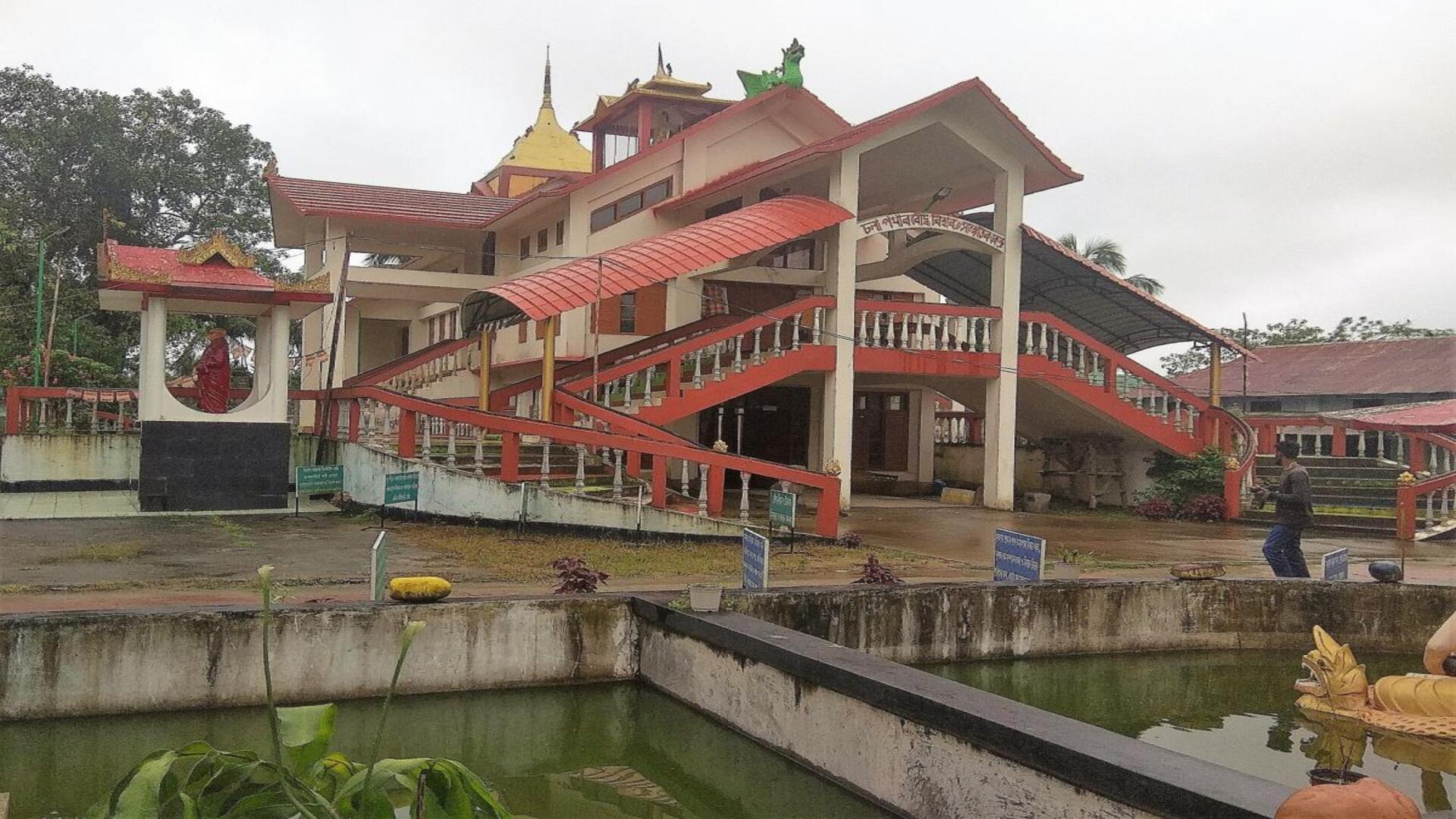 Buddhist Monastery in Assam