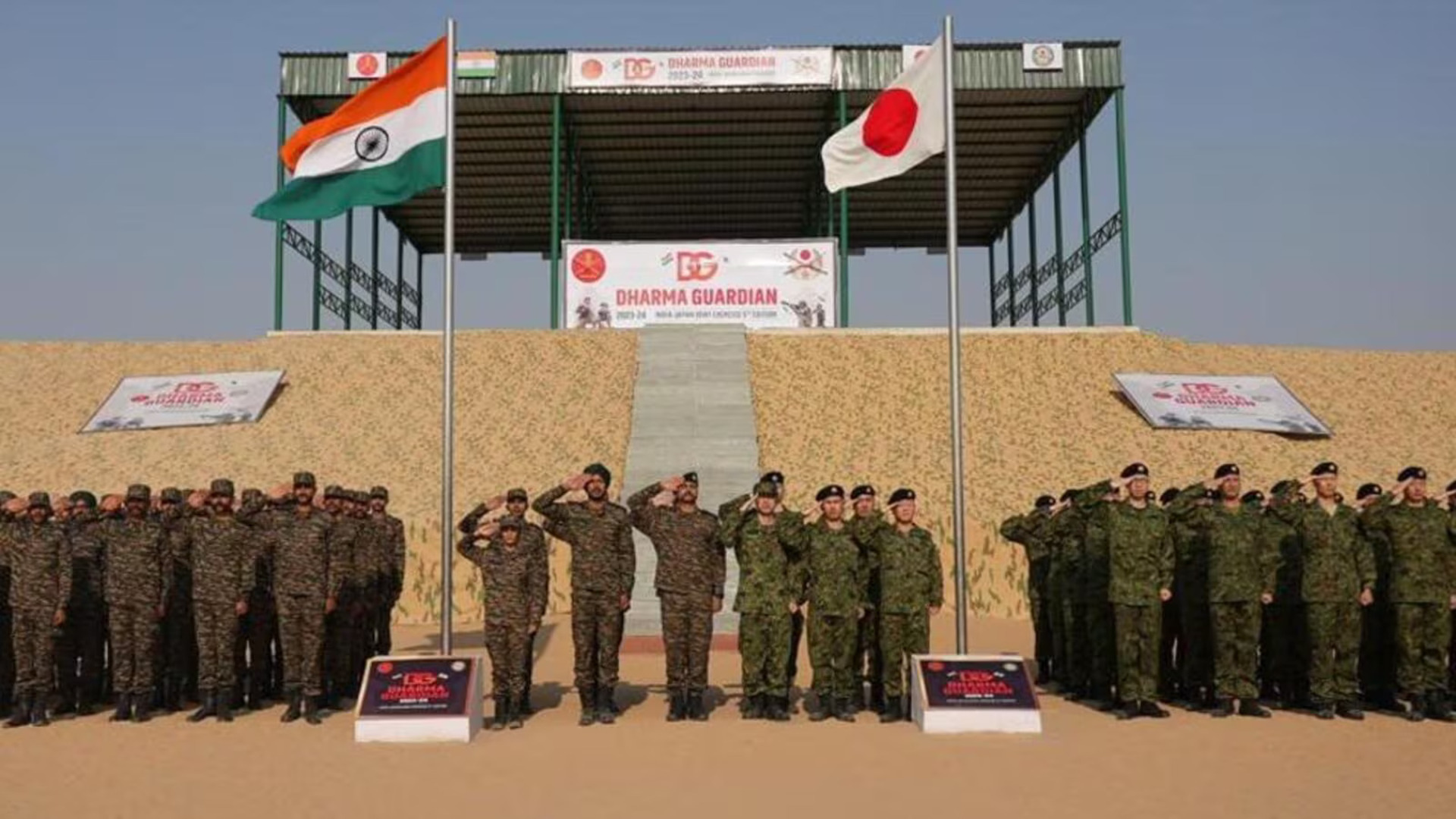 Dharma Guardian: Indian And Japanese Troops Train Together